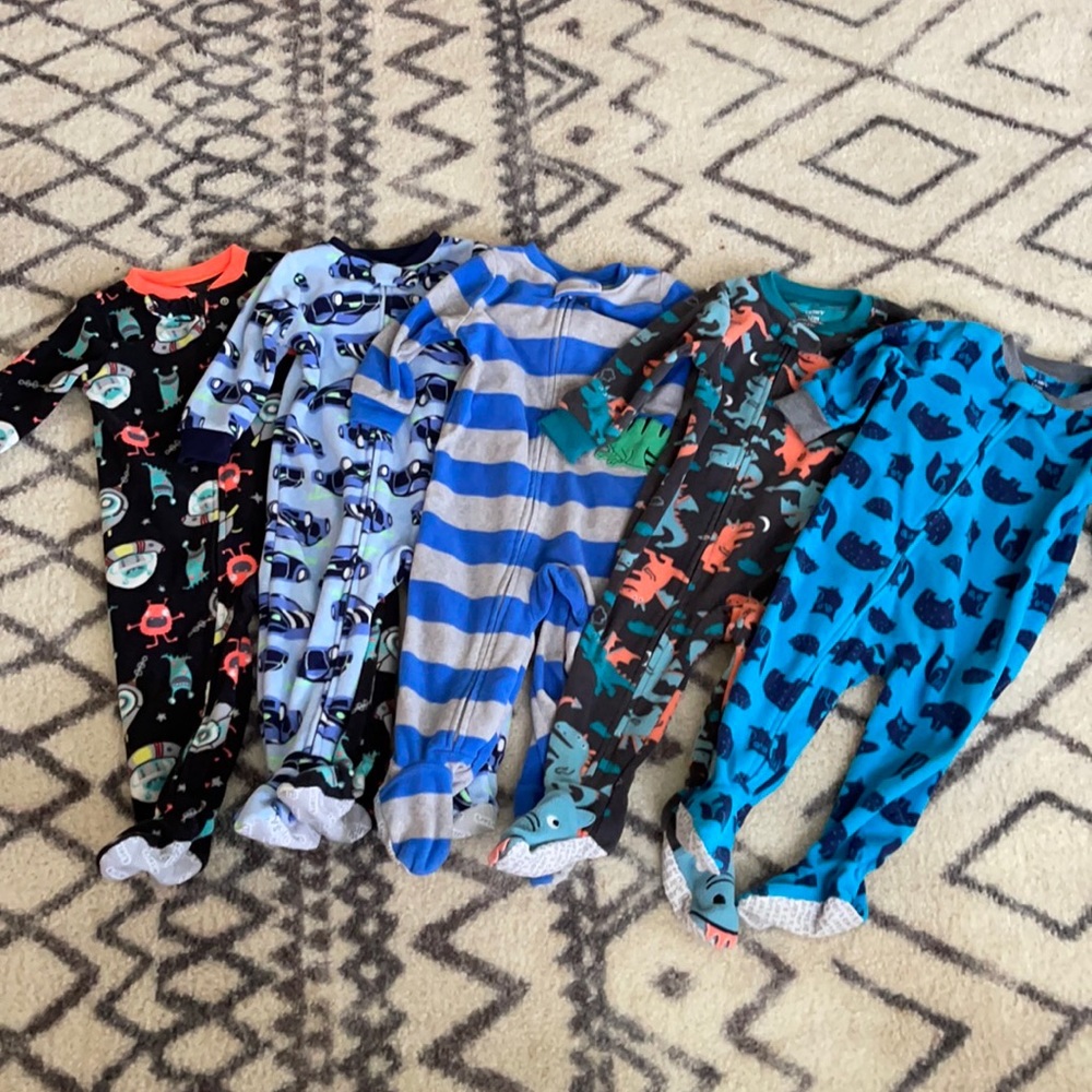 Carter’s Fleece Sleepers
